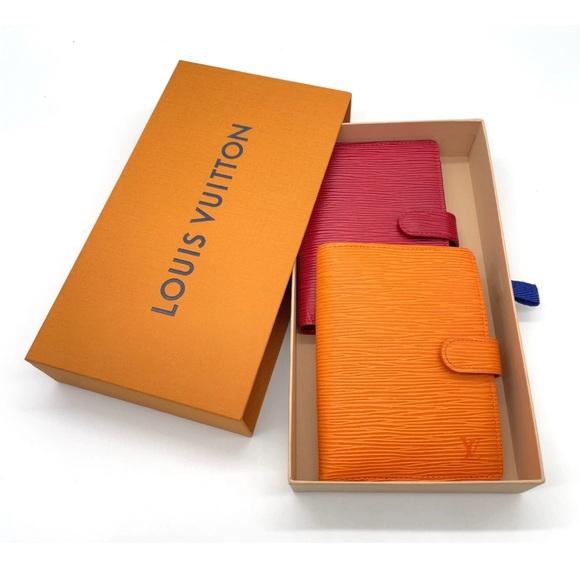 Louis Vuitton Accessories - Authentic Louis Vuitton Red Epi Agenda PM (Only Red Left)